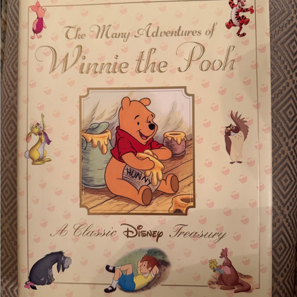 Disney The Many Adventured of Winnie the Pooh Book